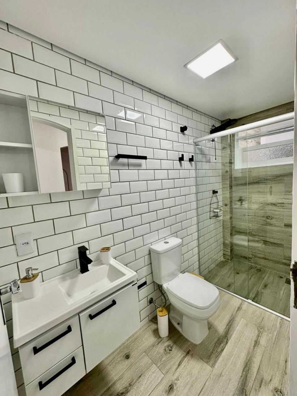 Apartamento Estilo Chale Com Piscina Ubatuba Buitenkant foto