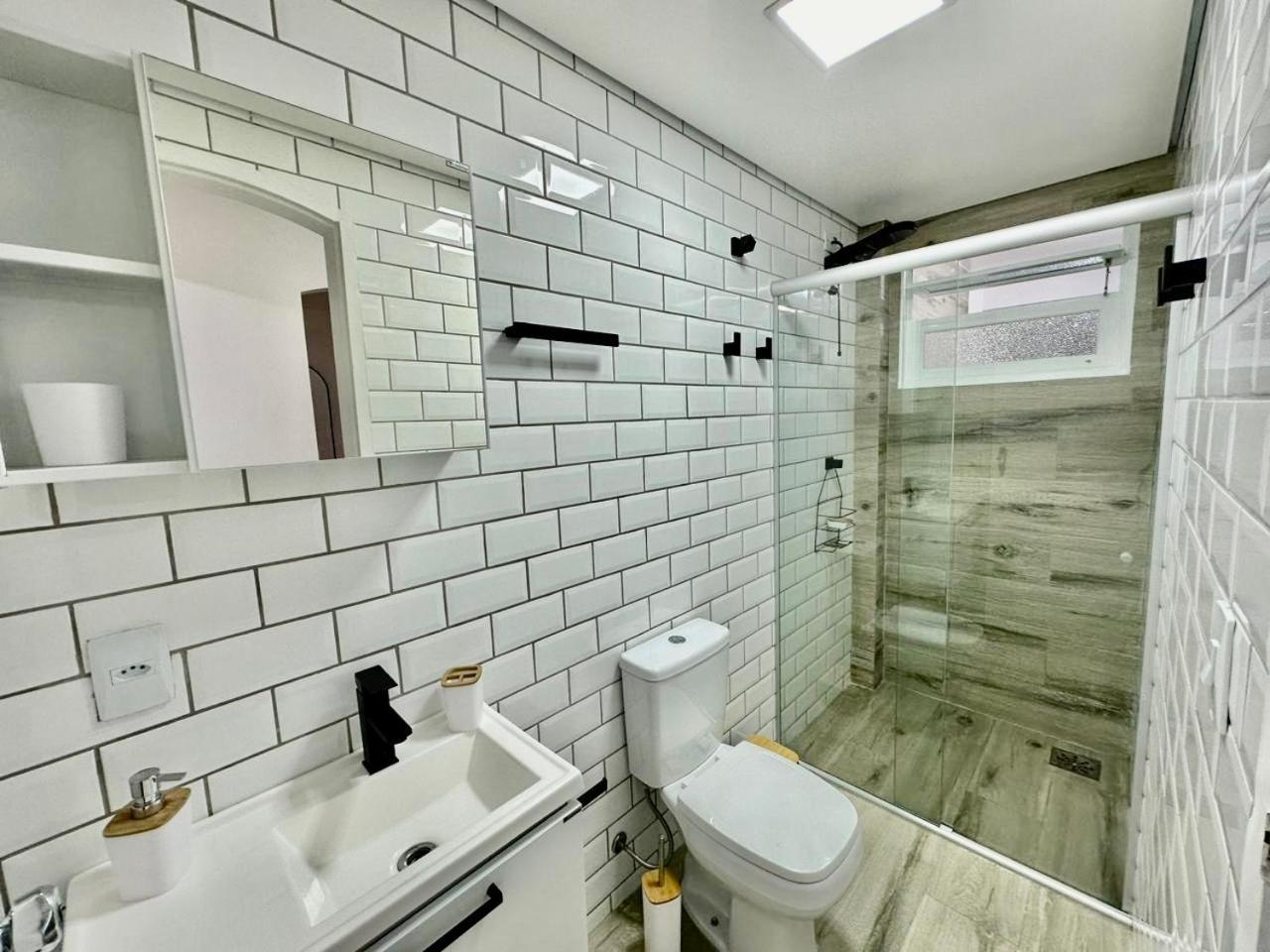 Apartamento Estilo Chale Com Piscina Ubatuba Buitenkant foto